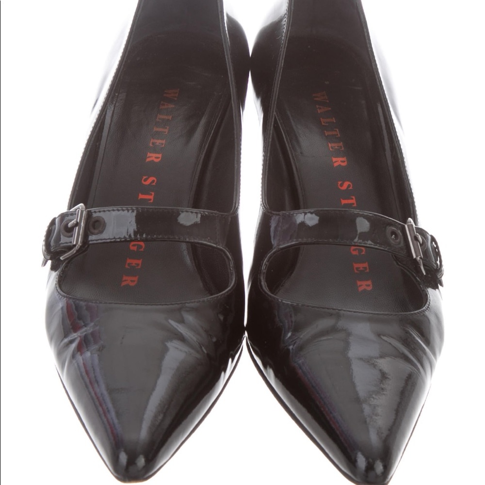 Walter Steiger Patented Leather pointed heels